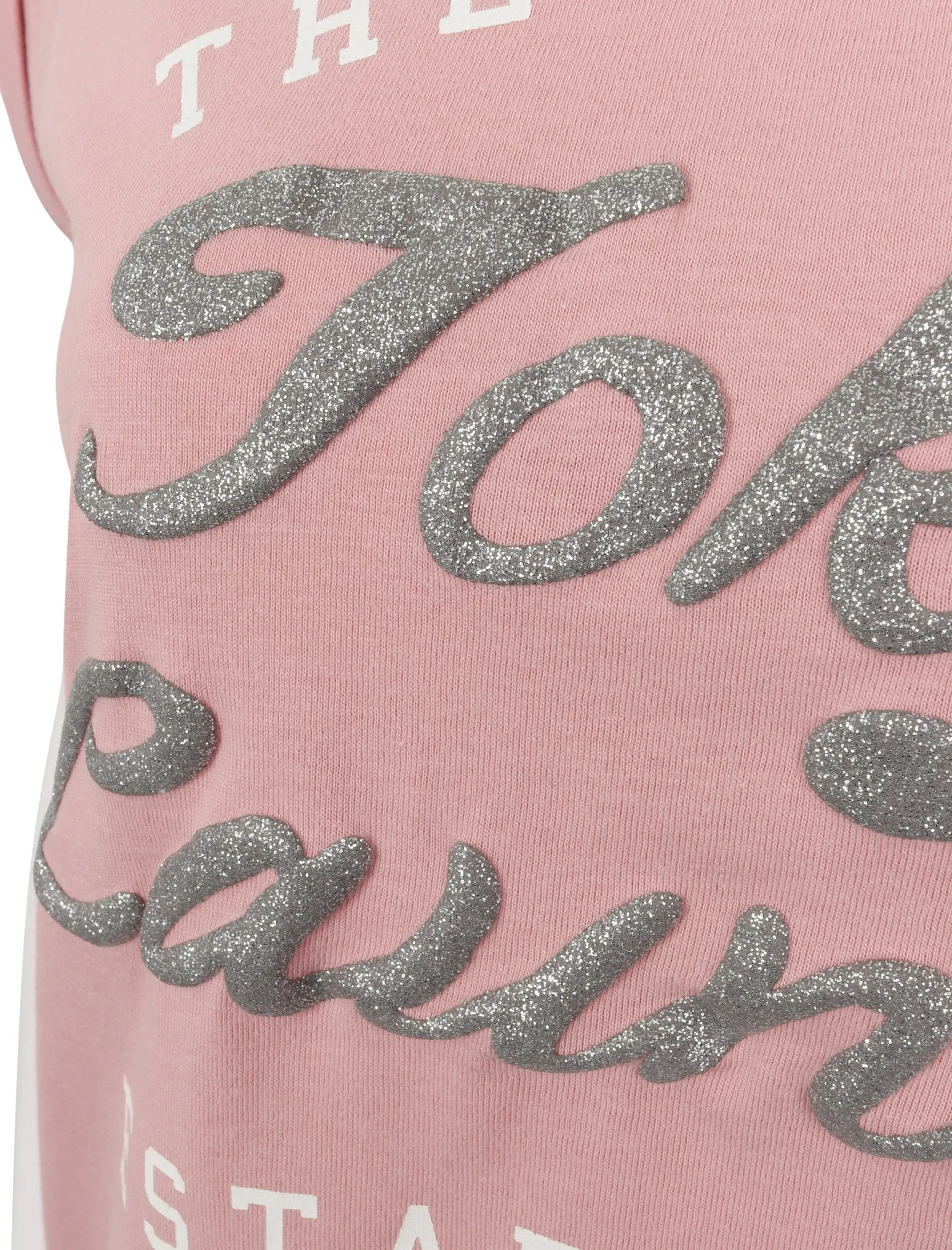 Cariana Cotton T-Shirt with Turn-Up Sleeves In Pink - Tokyo Laundry sold by Tokyo Laundry product image thumbnail 3