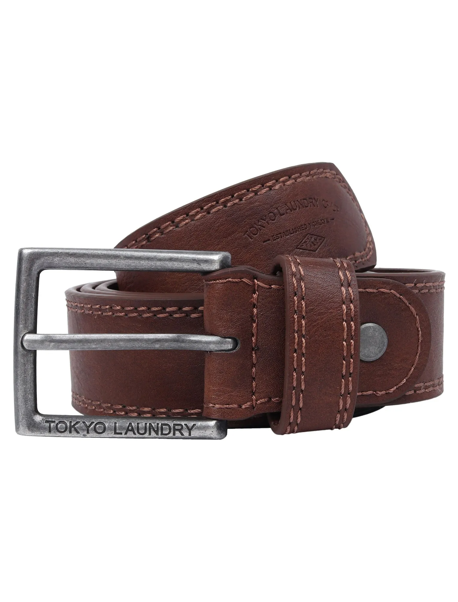 Redhook Faux Leather Belt and Wallet Gift Set in Tan - Tokyo Laundry sold by Tokyo Laundry product image thumbnail 4