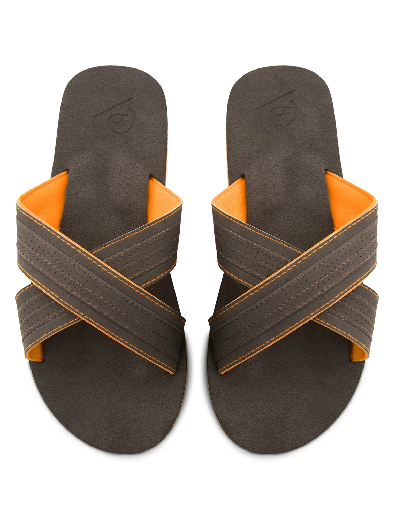 Reuben Crossover Flip Flop Sandals in Brown / Orange - Dunlop sold by Tokyo Laundry product image thumbnail 5