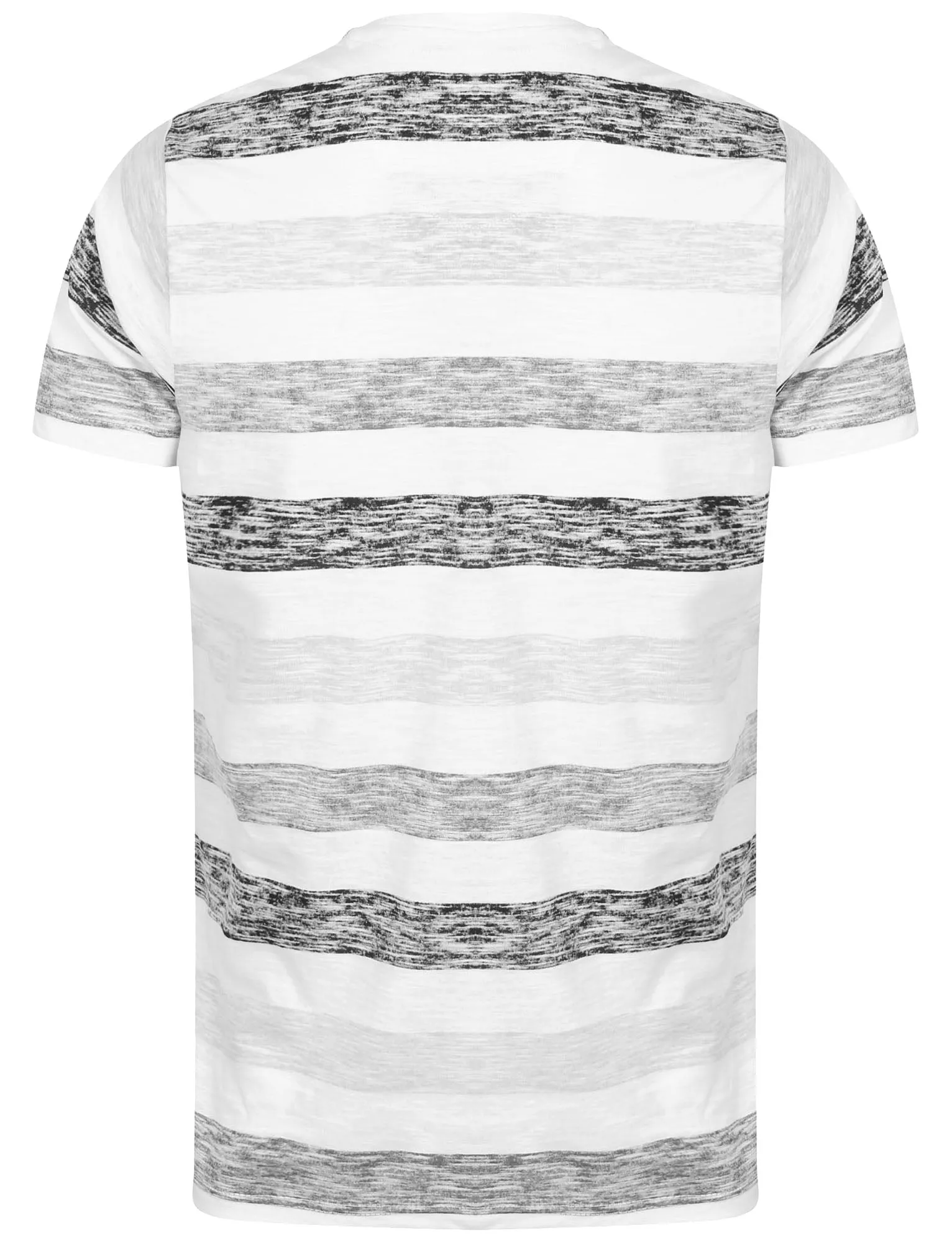 Coast Burn Out Stripe Crew Neck T-Shirt in Black & Grey sold by Tokyo Laundry product image thumbnail 2