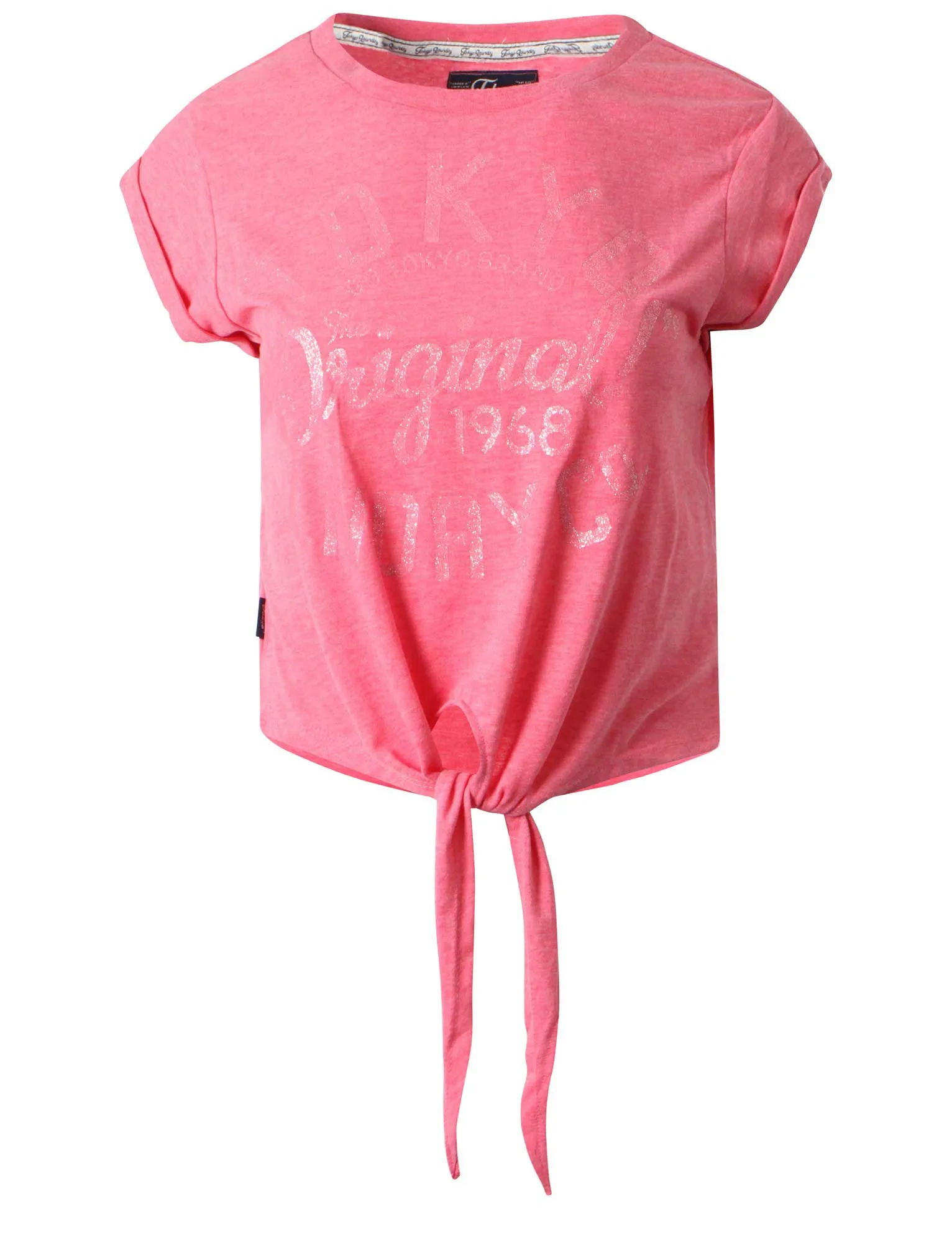 Tokyo Laundry Halle Pink t-shirt sold by Tokyo Laundry