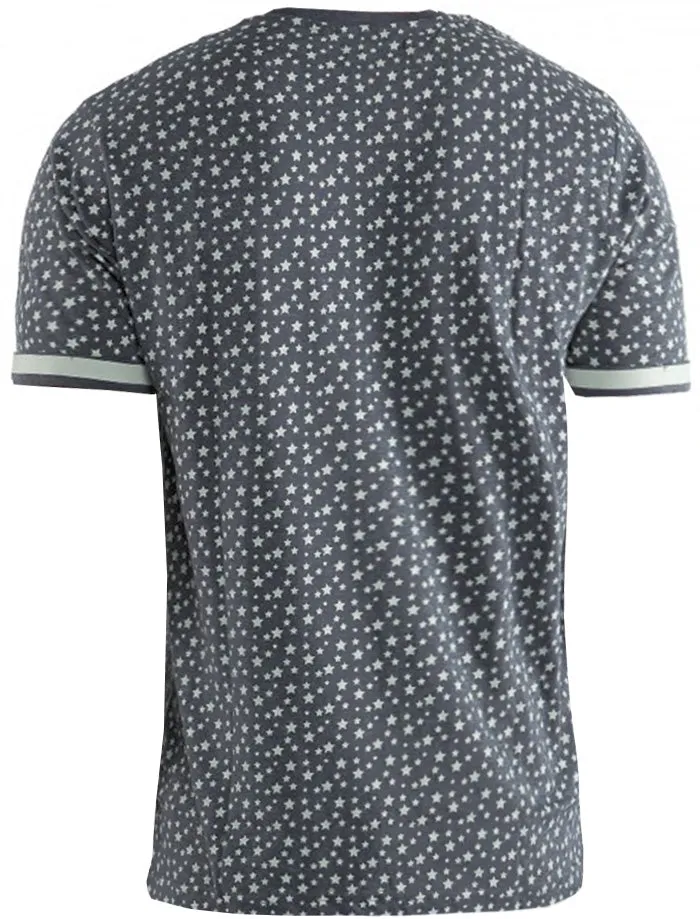 Ara Stars & Stripe Print Crew Neck T-Shirt in Denim Blue Marl sold by Tokyo Laundry product image thumbnail 3