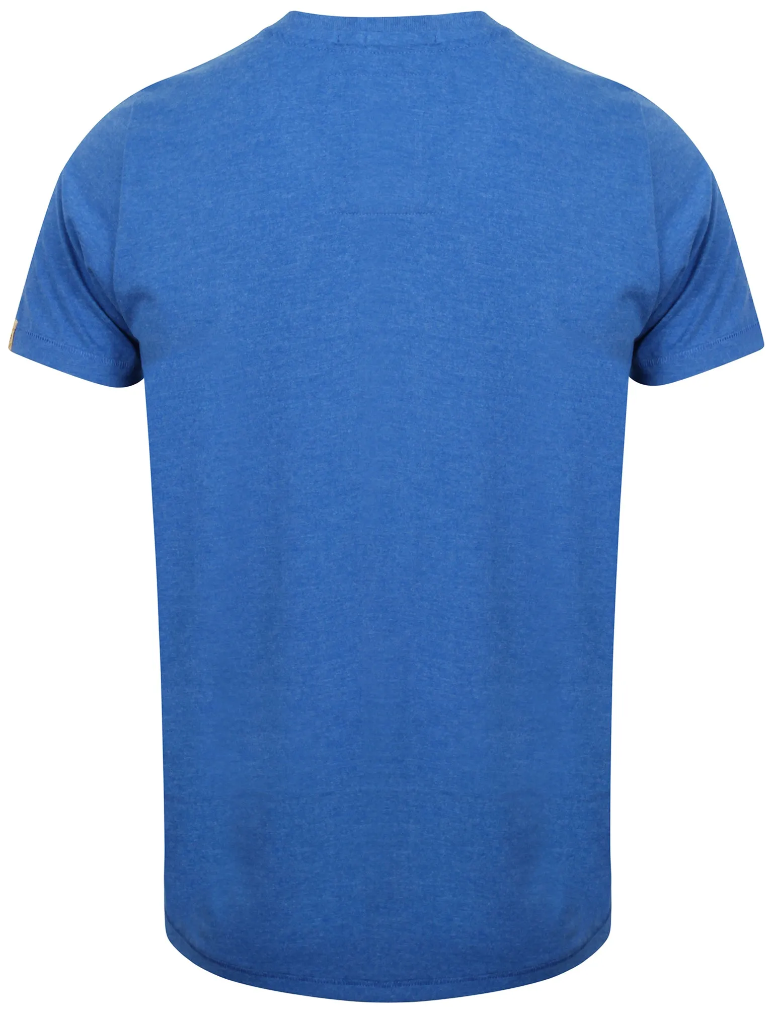 Mens V-Neck T-shirt in Cornflower Blue Marl - Tokyo Laundry sold by Tokyo Laundry product image thumbnail 2