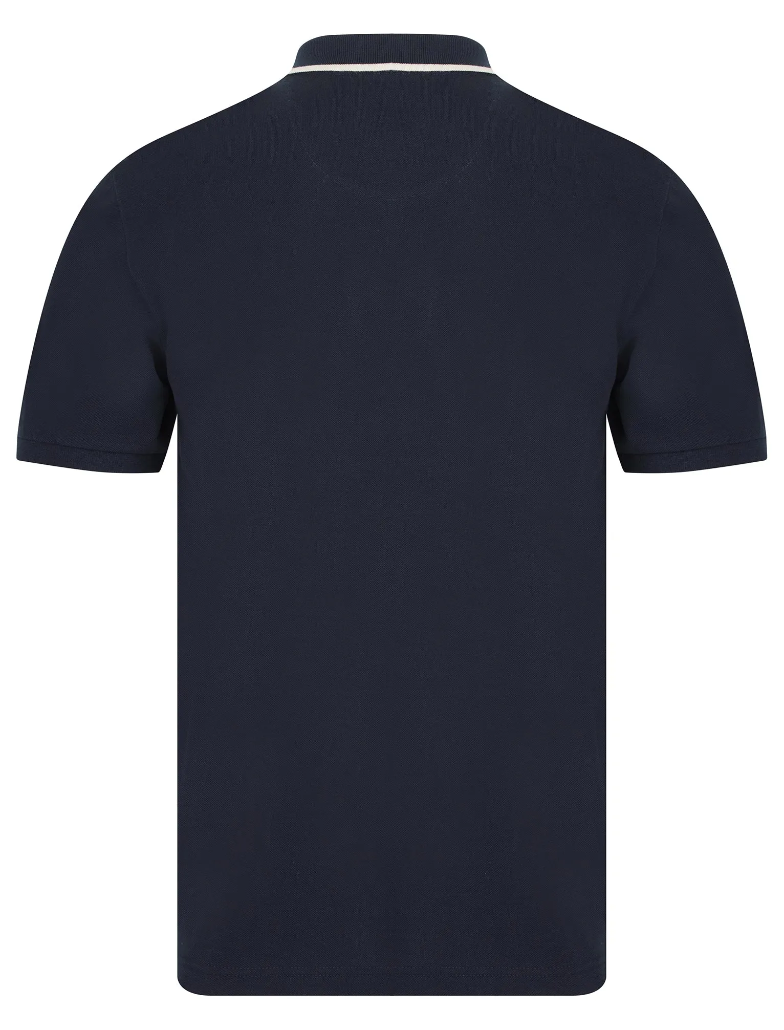Buckfast Cotton Pique Polo Shirt in Sky Captain Navy - Kensington Eastside sold by Tokyo Laundry product image thumbnail 2
