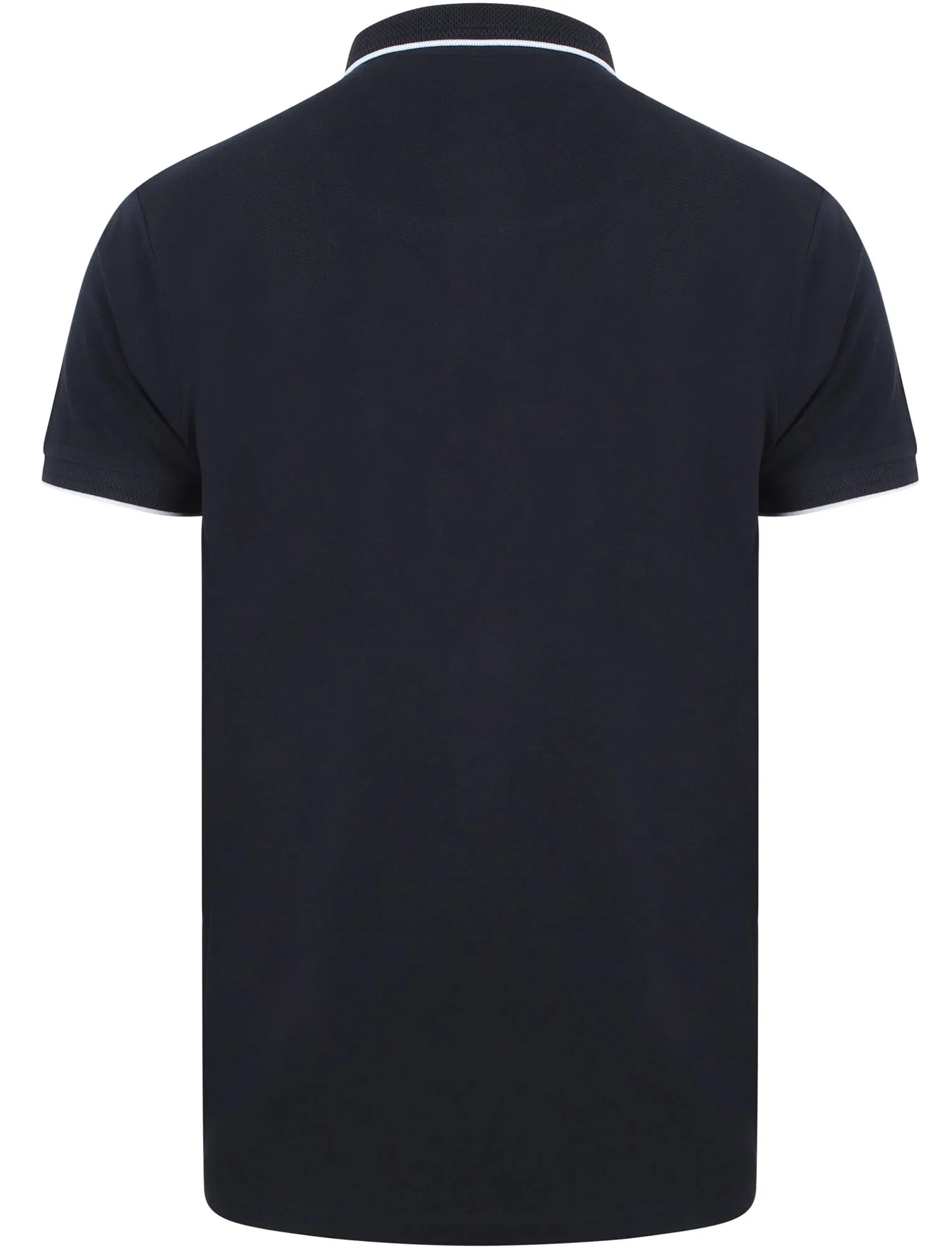 Lanyard Cotton Pique Polo Shirt with Pocket In True Navy - Le Shark sold by Tokyo Laundry product image thumbnail 2
