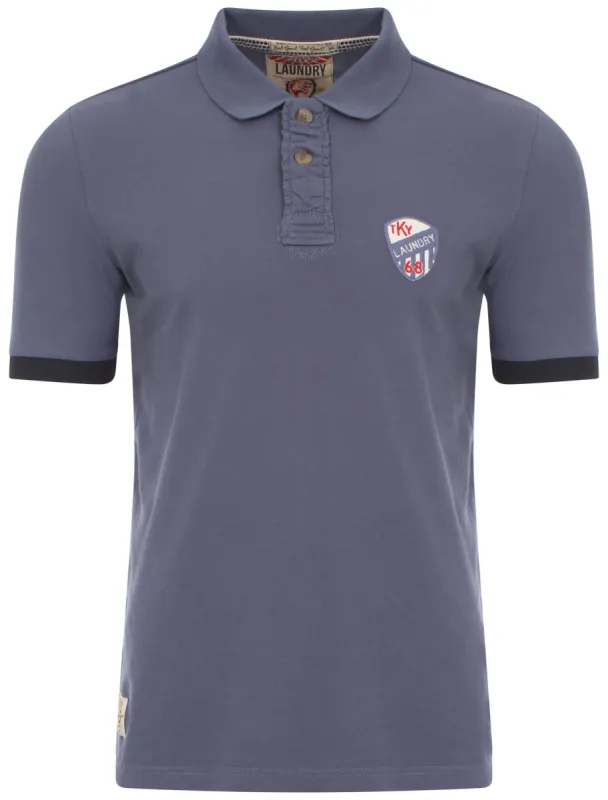 Tokyo Laundry Thompson blue polo shirt sold by Tokyo Laundry