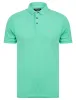 Sunbury Cotton Rich Woven Polo Shirt in Dusty Jade Green - Kensington Eastside sold by Tokyo Laundry
