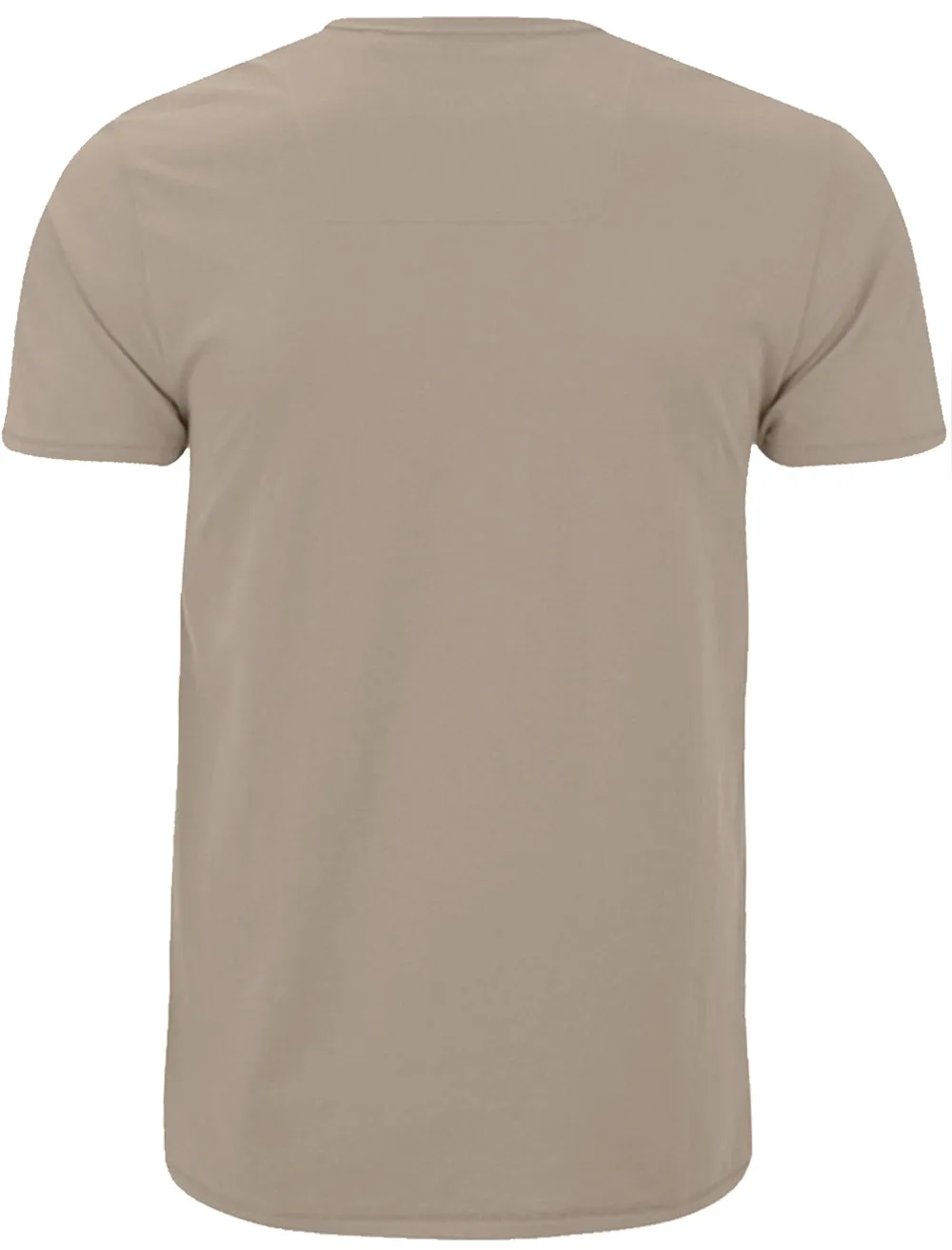 Mexico Crew Neck T-Shirt with Skull Print Pocket in Brown sold by Tokyo Laundry product image thumbnail 2