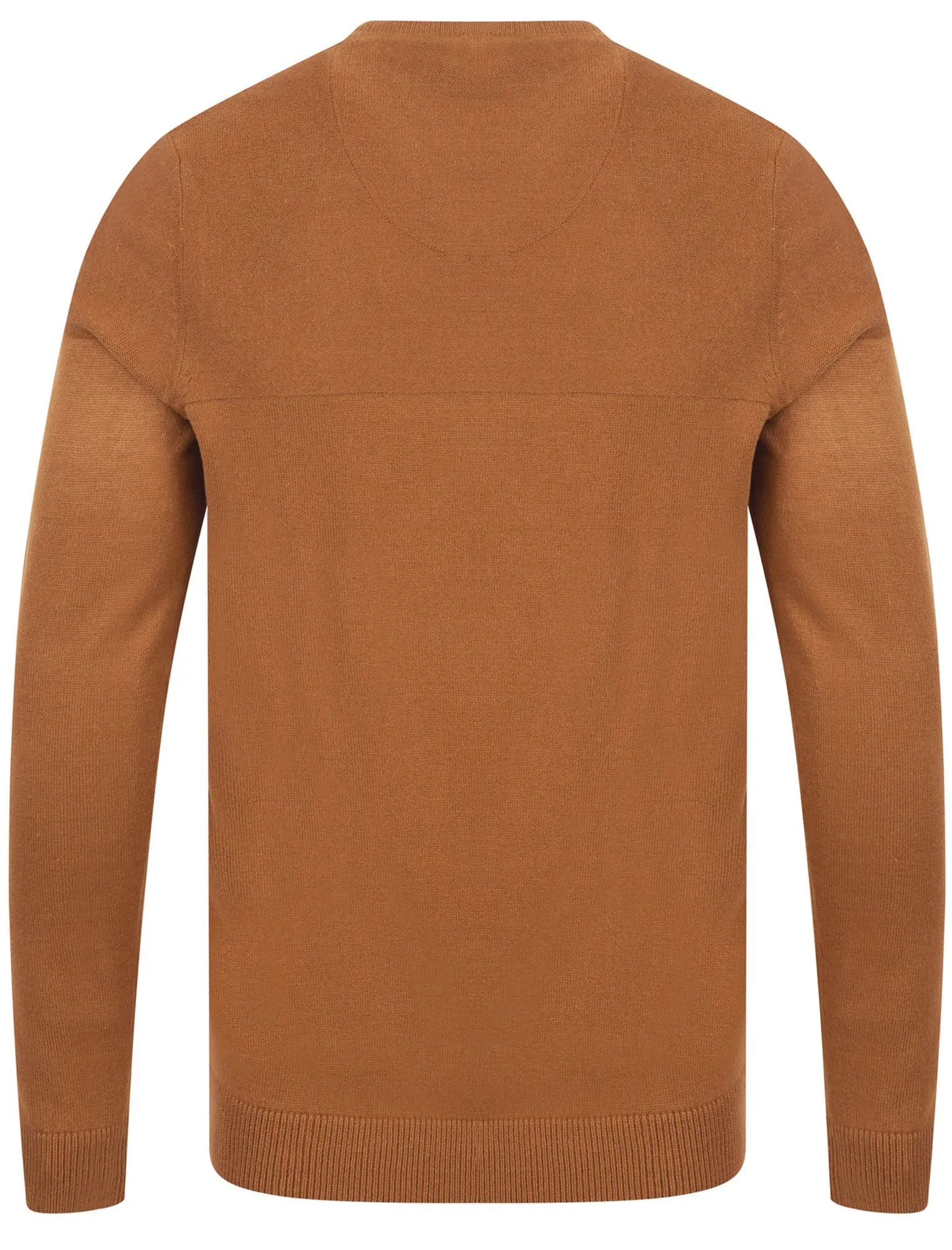 Bolington Basic V Neck Knitted Jumper in Rubber Brown - Kensington Eastside sold by Tokyo Laundry product image thumbnail 2