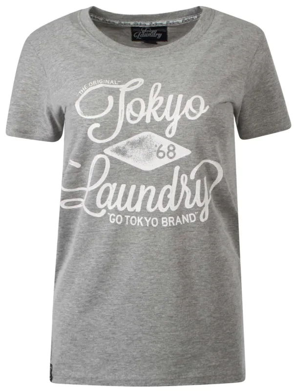 Tokyo Laundry Celina Grey t-shirt sold by Tokyo Laundry