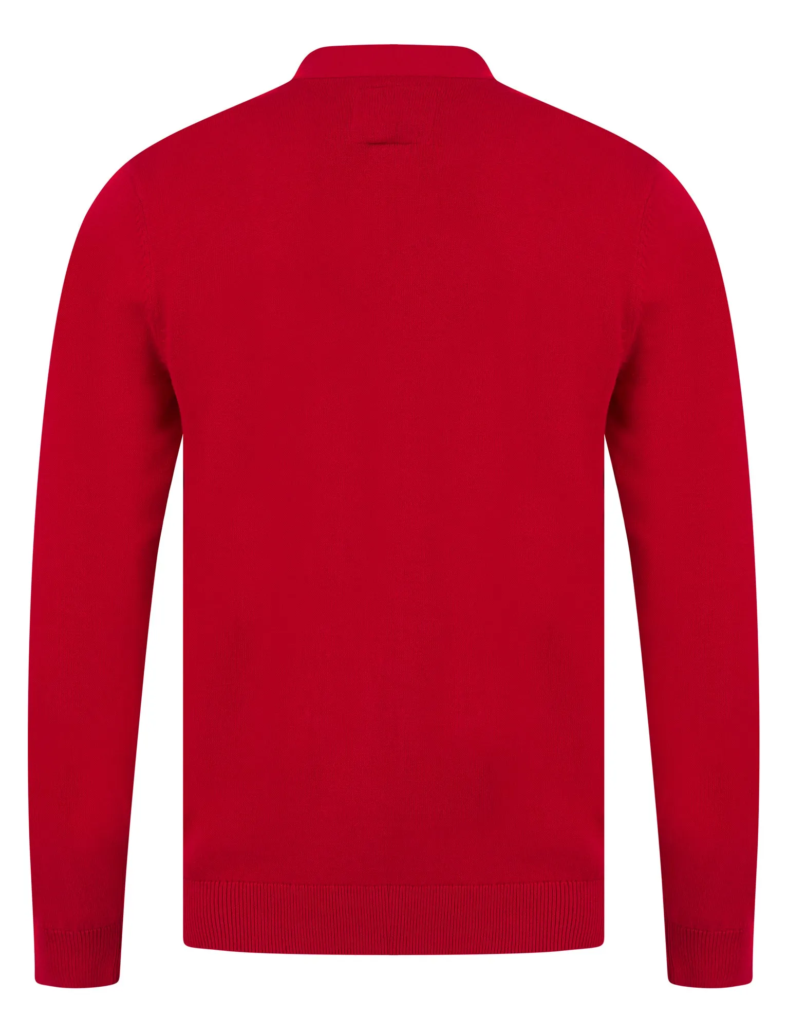 Men's Osier Christmas Tree Pattern Novelty Knitted Christmas Cardigan in George Red - Merry Christmas sold by Tokyo Laundry product image thumbnail 2