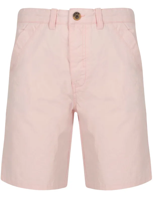 Ginak Essential Cotton Twill Chino Shorts in Blushing Pink - Tokyo Laundry sold by Tokyo Laundry