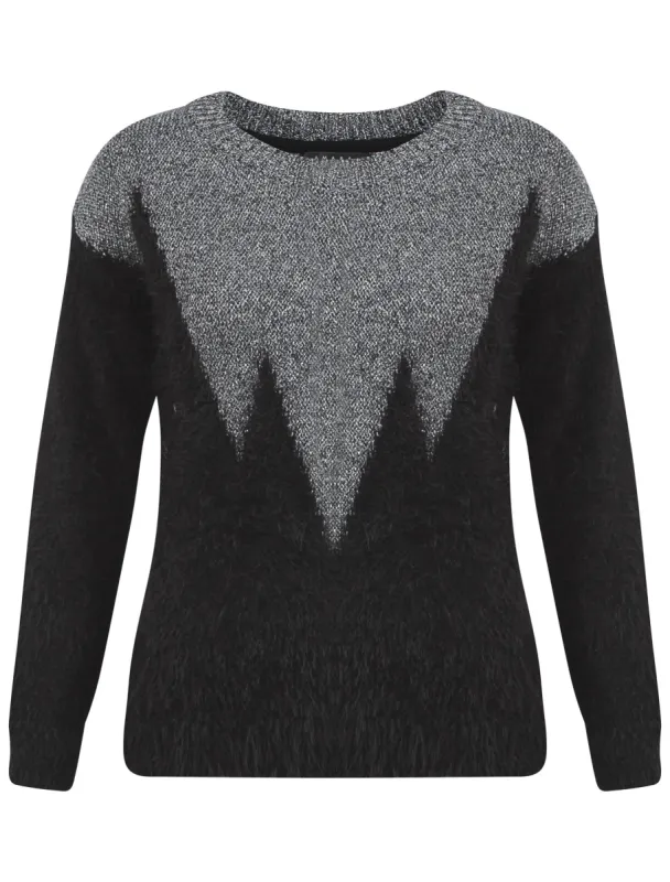 Periwinkle Womens Jumper in Anthracite - Amara Reya sold by Tokyo Laundry