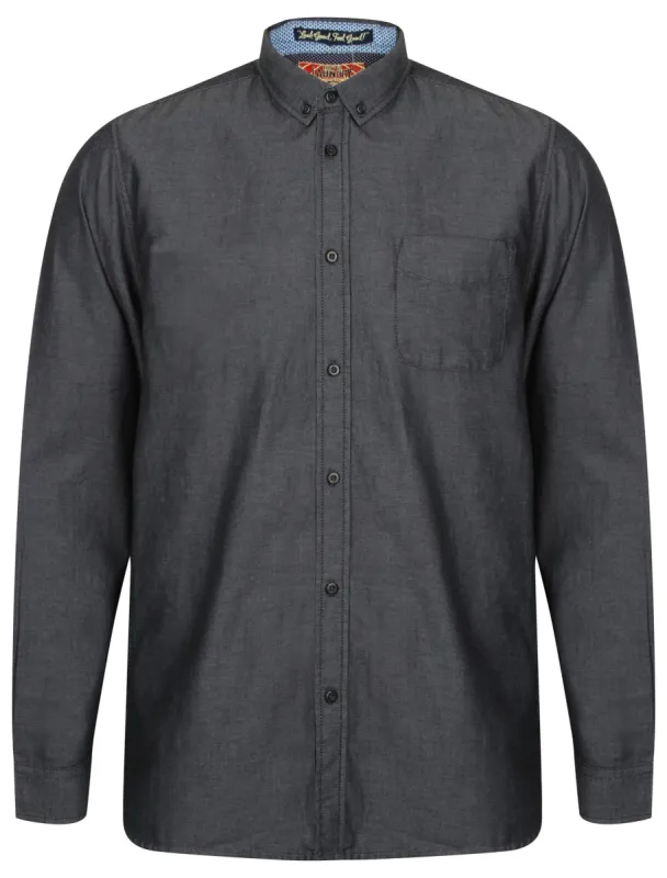 Sonoma Long Sleeve Cotton Shirt In Black - Tokyo Laundry sold by Tokyo Laundry