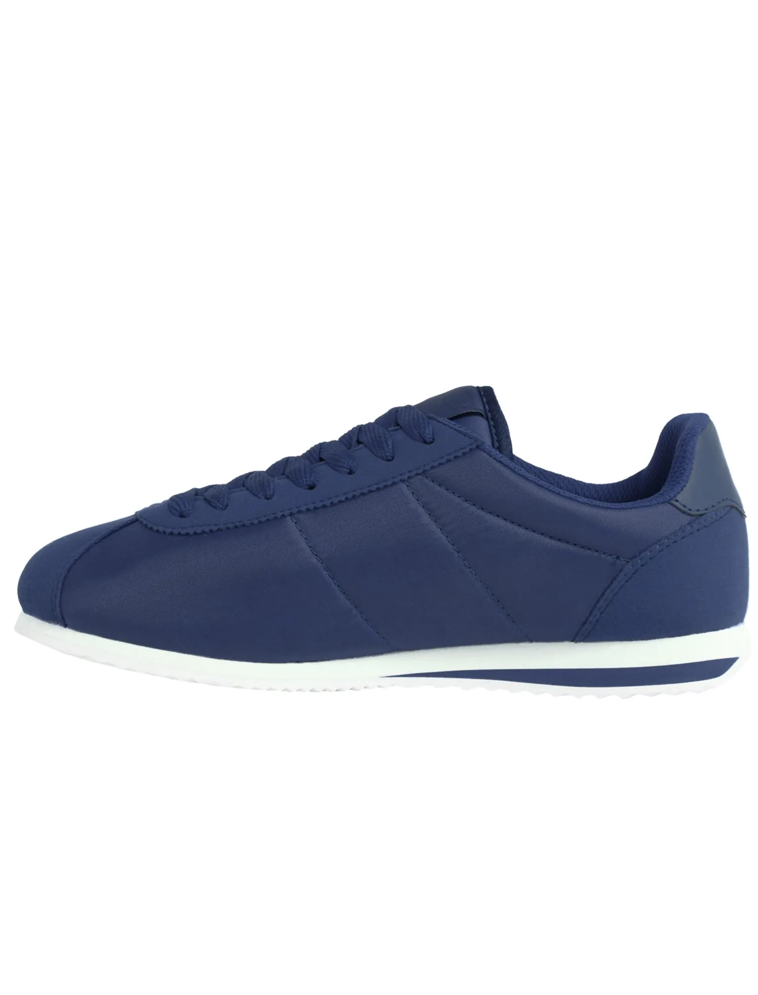 Womens Tessa Quilted Lace up Fashion Trainers in Navy sold by Tokyo Laundry product image thumbnail 4
