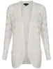 Womens Amara Reya Lilac Cardigan in cream sold by Tokyo Laundry