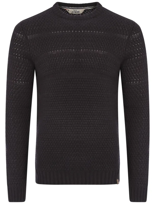 Tokyo Laundry Pyramid navy jumper sold by Tokyo Laundry