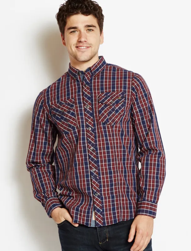 Tokyo Laundry Vostok red shirt sold by Tokyo Laundry