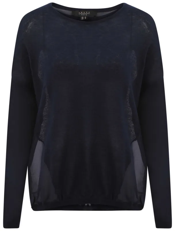Amara Reya Witch Hazel navy jumper sold by Tokyo Laundry