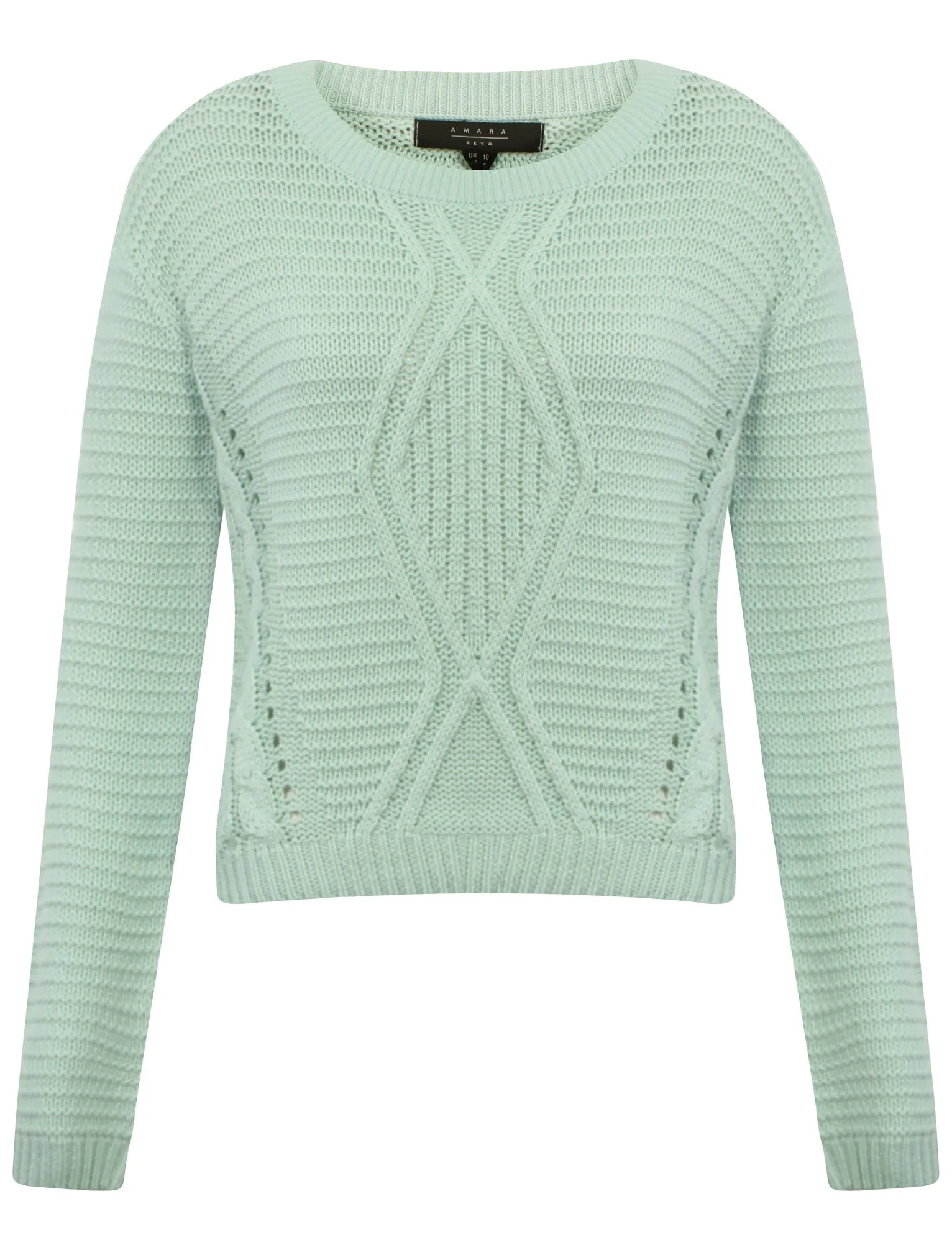 Amara Reya Yew green jumper sold by Tokyo Laundry