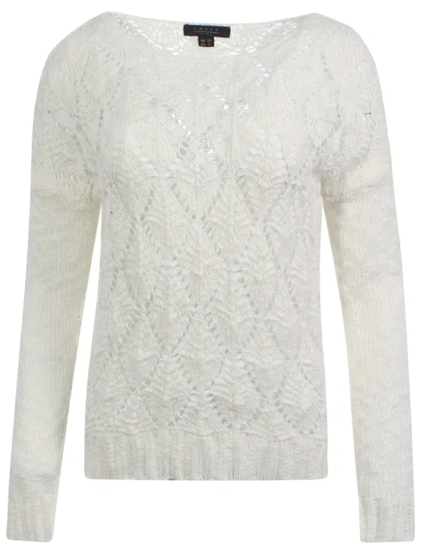 Amara Reya Black Medic white jumper sold by Tokyo Laundry