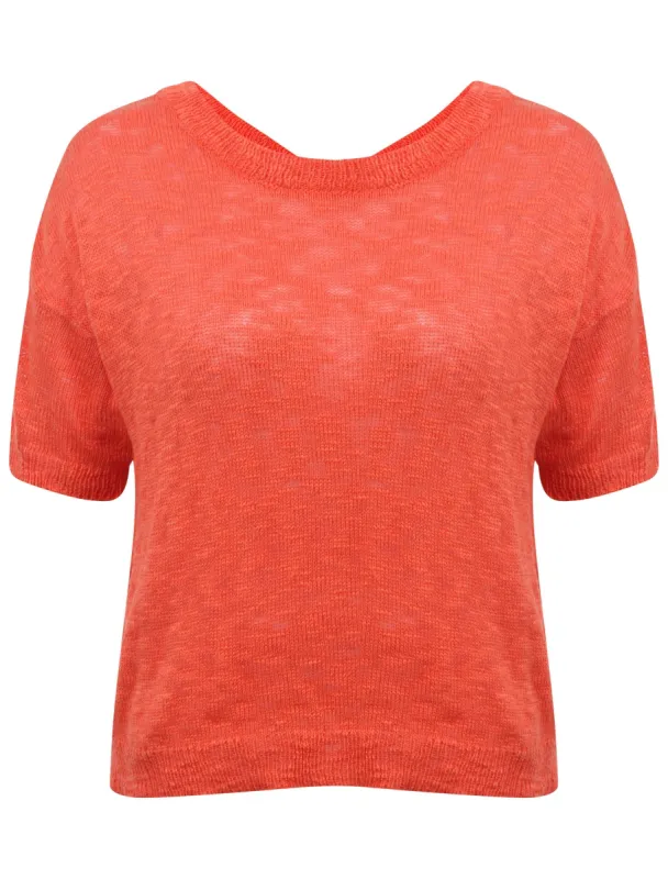 Amara Reya Ora orange Jumper sold by Tokyo Laundry