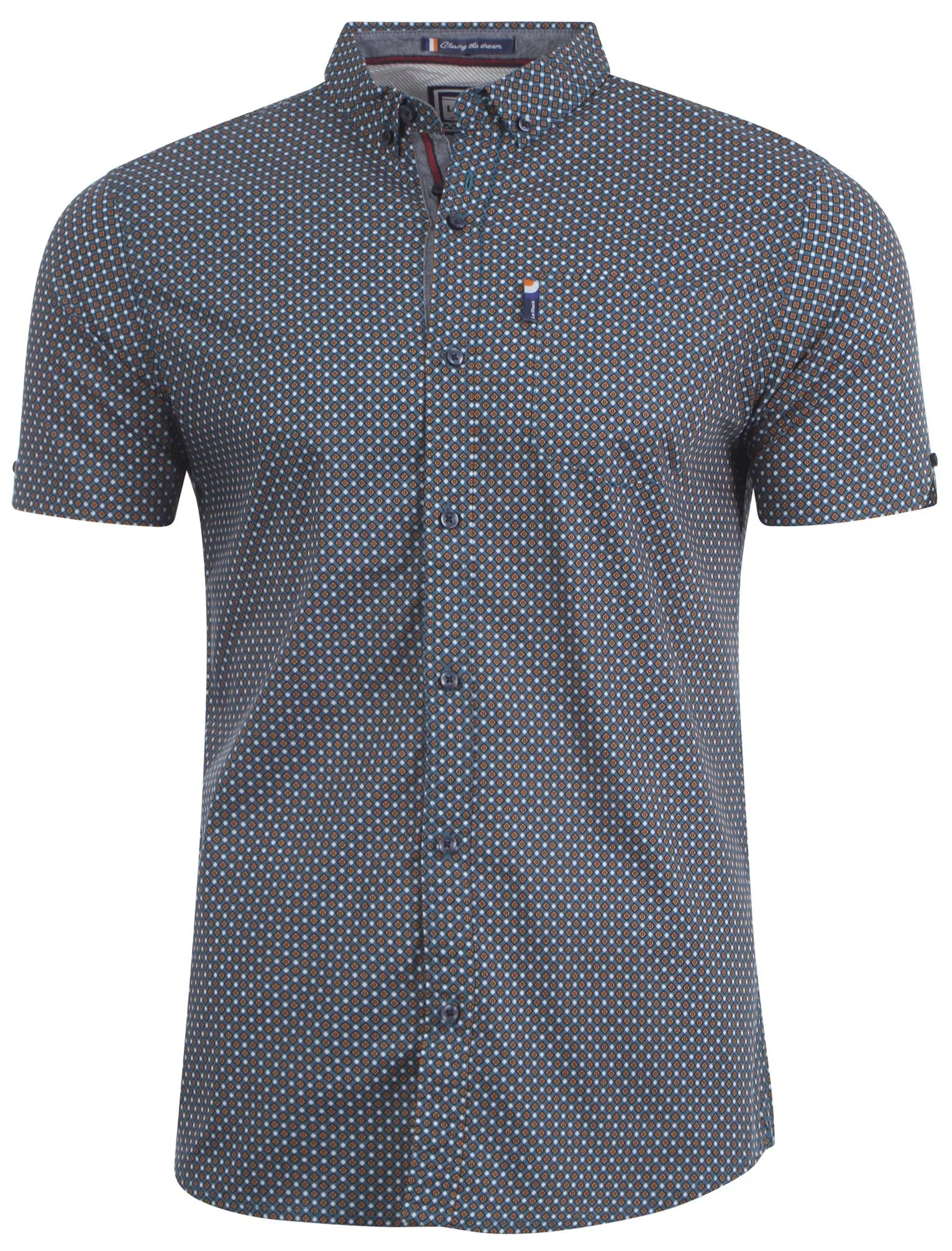 Le Shark Revival blue short sleeved shirt sold by Tokyo Laundry product image thumbnail 2