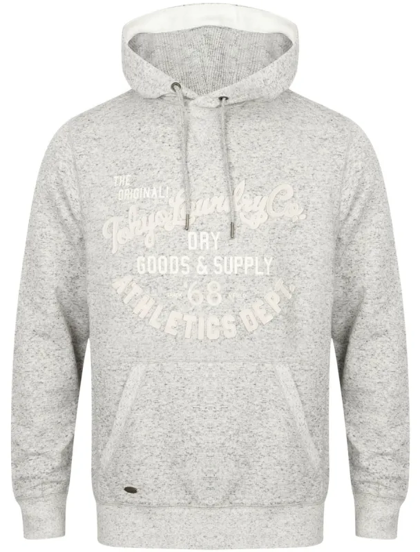 David Neppy Pullover Hoodie in Grey Marl - Tokyo Laundry sold by Tokyo Laundry