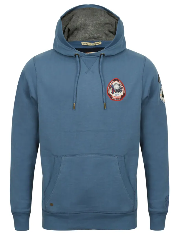 Pawwood Pullover Hoodie in Blue Horizon - Tokyo Laundry sold by Tokyo Laundry