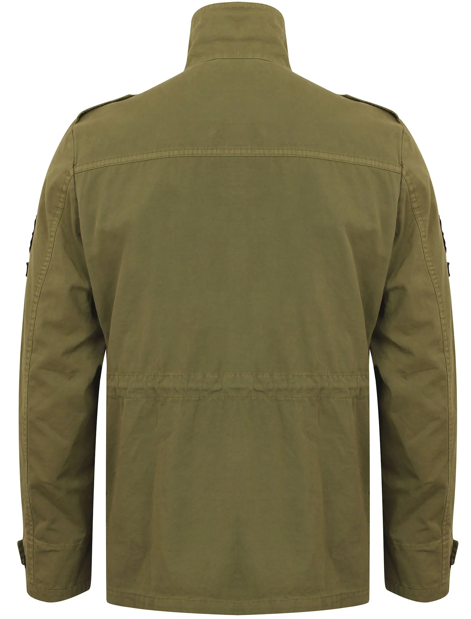 Jenkinson Cotton Military Jacket with Badges in Stone - Tokyo Laundry sold by Tokyo Laundry product image thumbnail 4