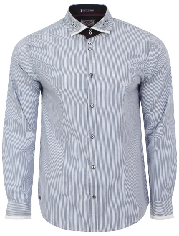 Le Shark Tarantino blue shirt sold by Tokyo Laundry