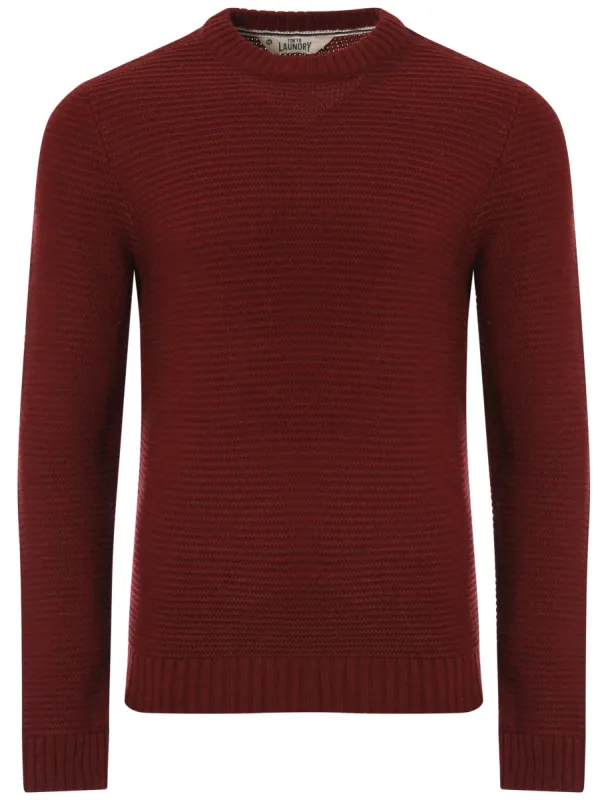 Toyko Laundry Benedict red jumper sold by Tokyo Laundry