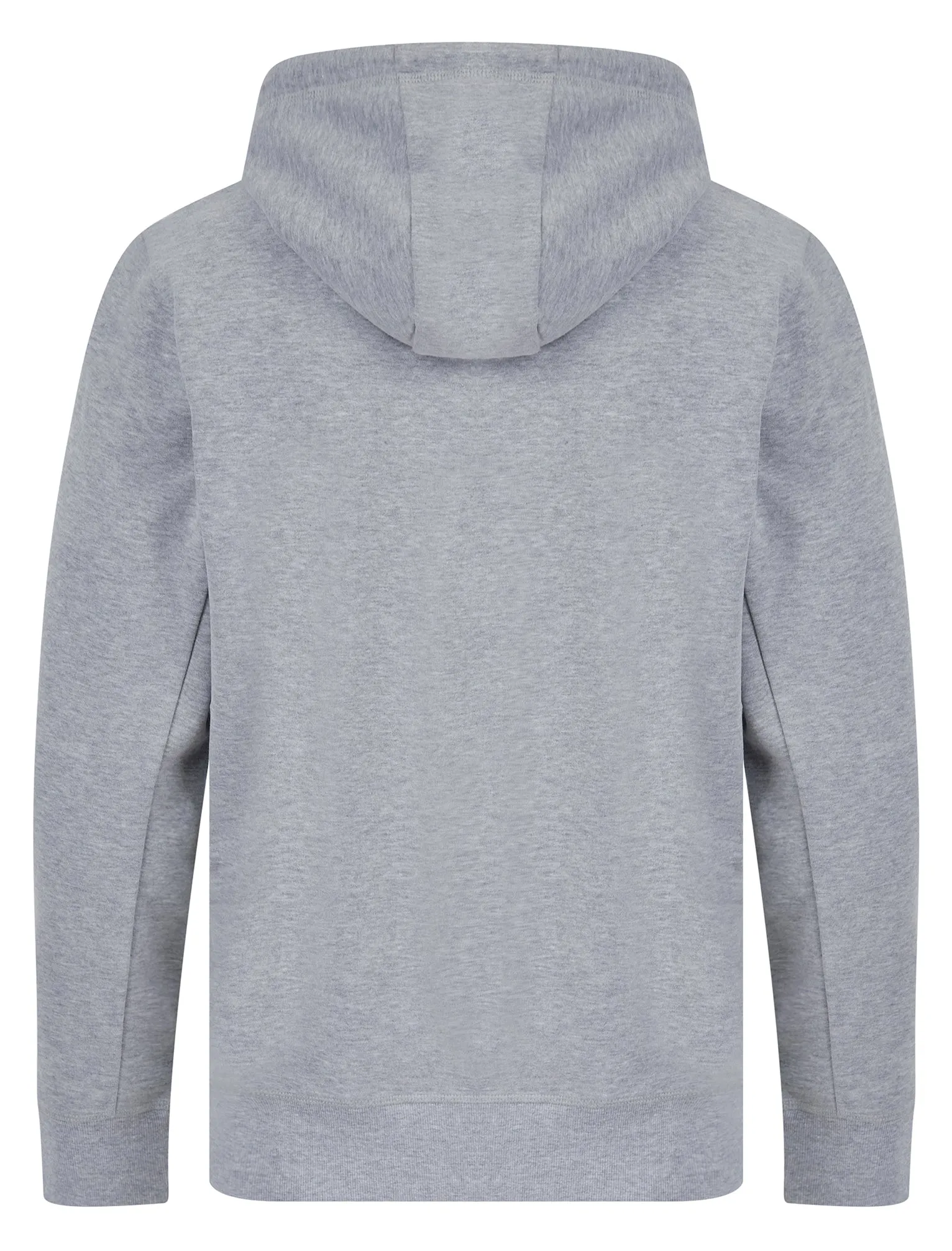 Abatt Motif Brushback Fleece Pullover Hoodie in Light Grey Marl - Tokyo Laundry sold by Tokyo Laundry product image thumbnail 2
