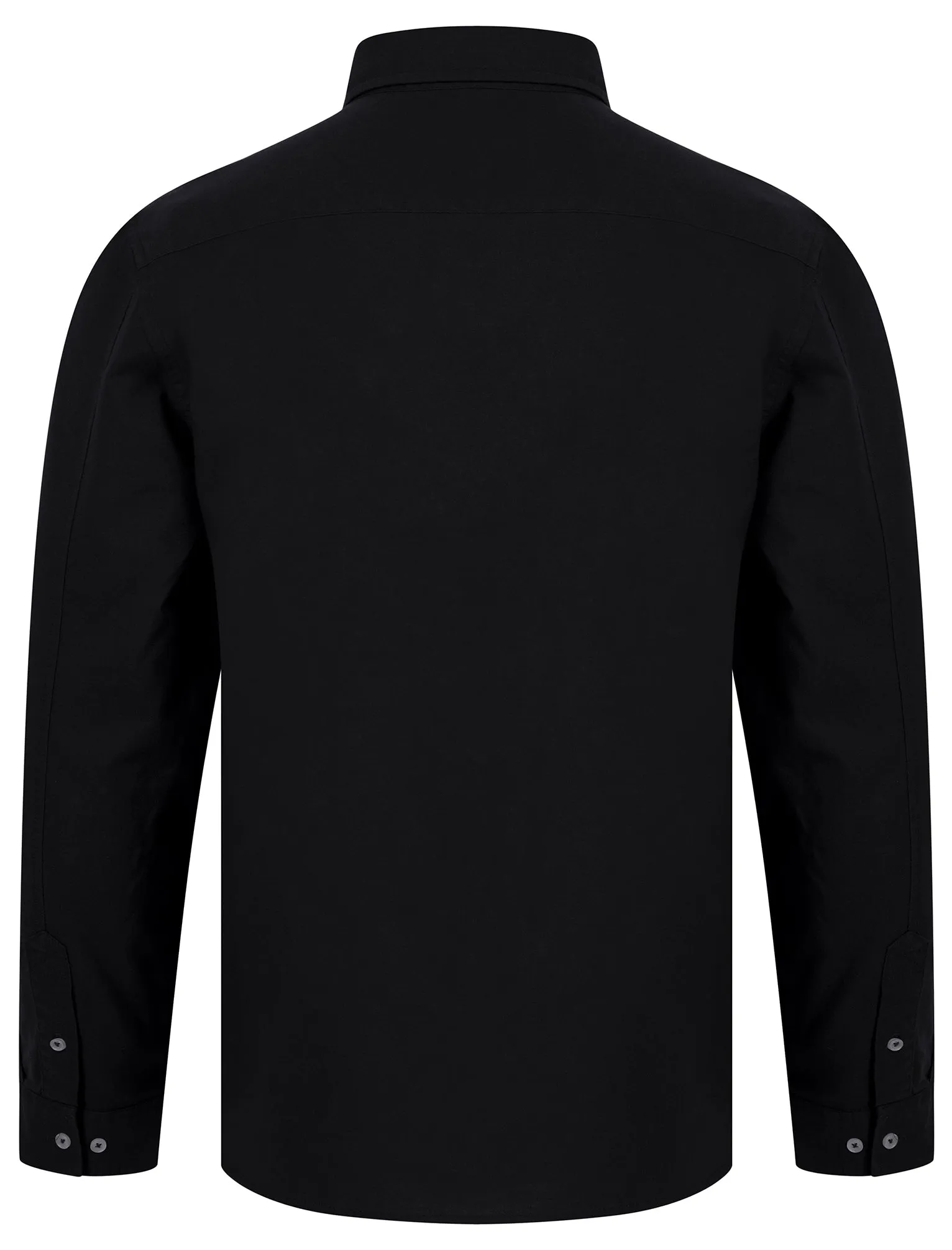 Holkham Cotton Twill Long Sleeve Shirt in Jet Black - Tokyo Laundry sold by Tokyo Laundry product image thumbnail 2
