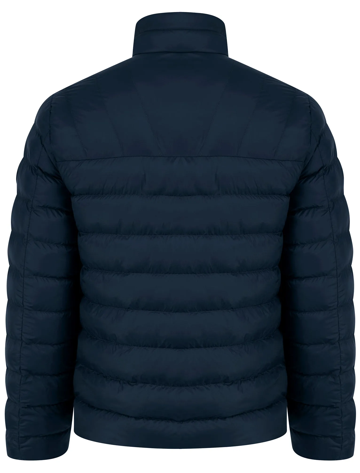 Eastwood Funnel Neck Quilted Puffer Jacket with Fleece Lined Collar in Sky Captain Navy - Tokyo Laundry sold by Tokyo Laundry product image thumbnail 2
