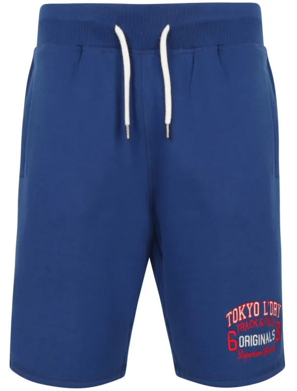 Otter Rock Jogger Shorts In Sodalite Blue - Tokyo Laundry sold by Tokyo Laundry