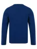 Men's Ho Ho Ho It Motif Novelty Knitted Christmas Jumper in Sapphire Blue - Merry Christmas sold by Tokyo Laundry
