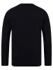 Men's Snow Deer Motif Novelty Christmas Jumper in Ink - Merry Christmas sold by Tokyo Laundry