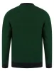 Men's Christmas Mountain Motif Novelty Christmas Jumper in Christmas Green / Ink Twist - Merry Christmas sold by Tokyo Laundry