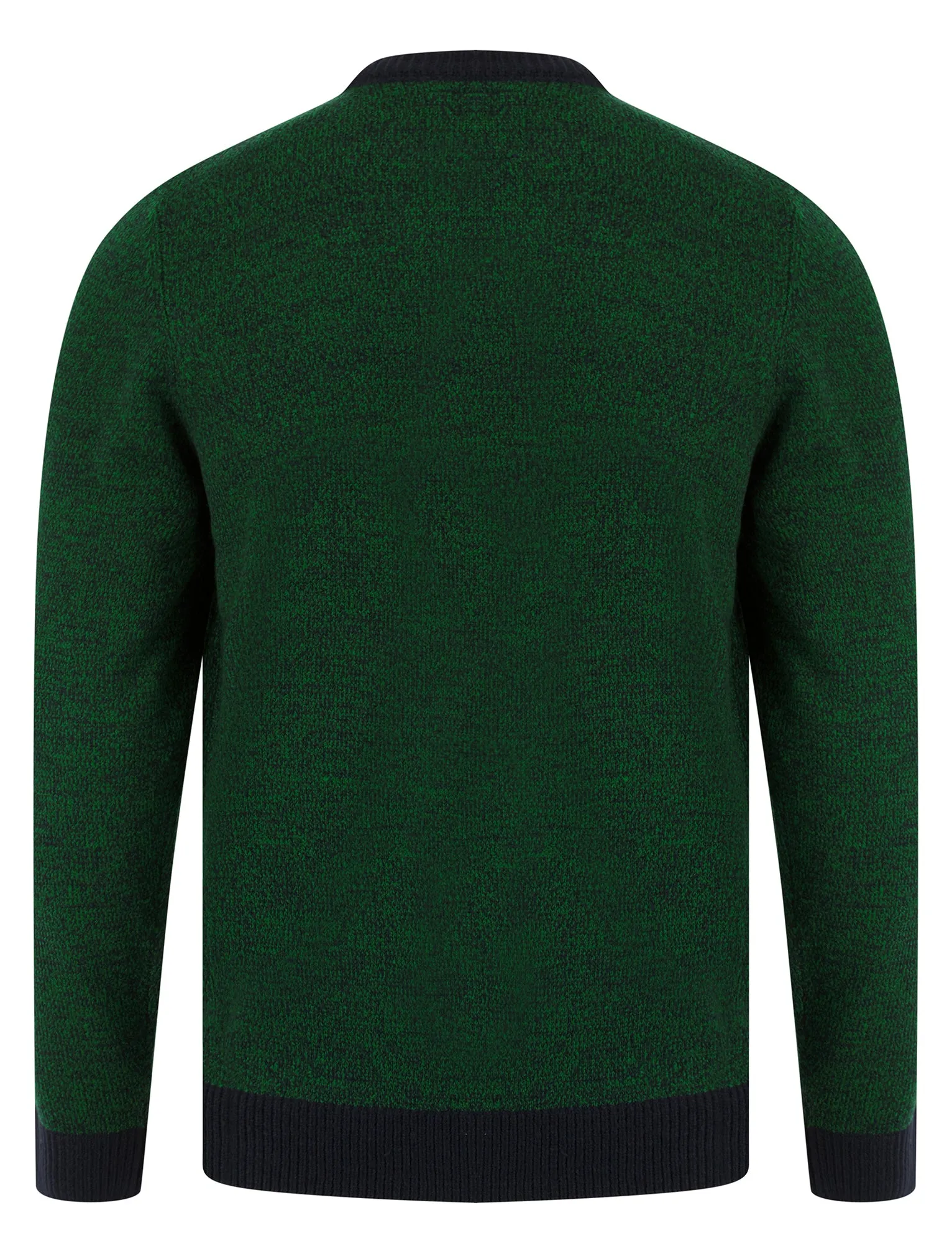 Men's Christmas Mountain Motif Novelty Christmas Jumper in Christmas Green / Ink Twist - Merry Christmas sold by Tokyo Laundry product image thumbnail 2