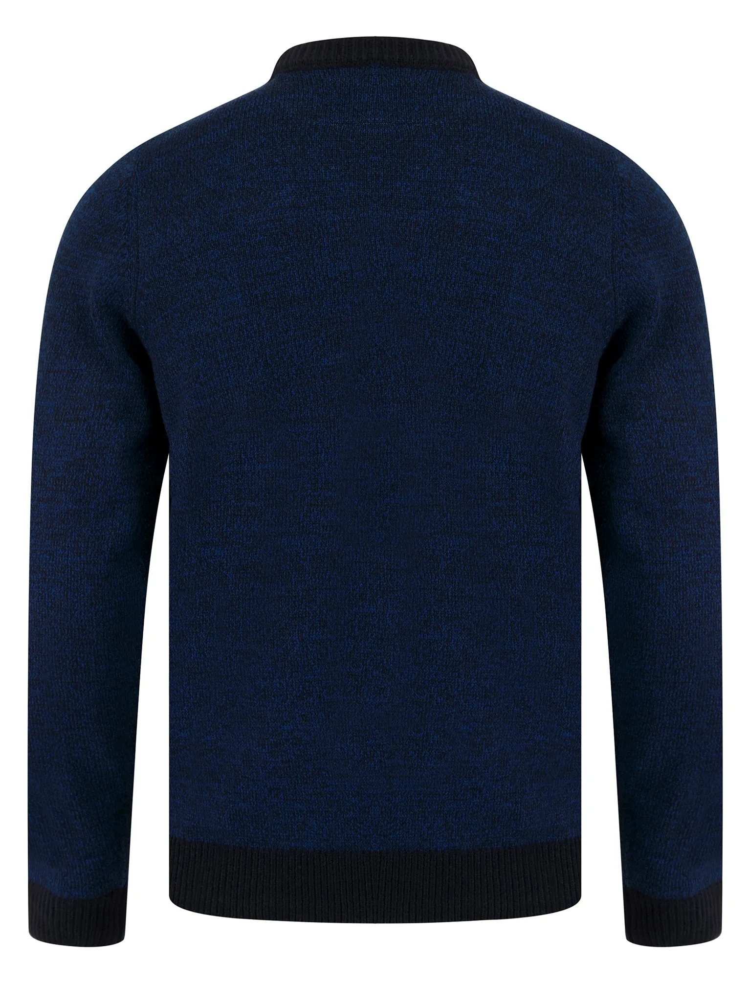 Men's Christmas Mountain Motif Novelty Christmas Jumper in Ink / Sapphire Twist - Merry Christmas sold by Tokyo Laundry product image thumbnail 2