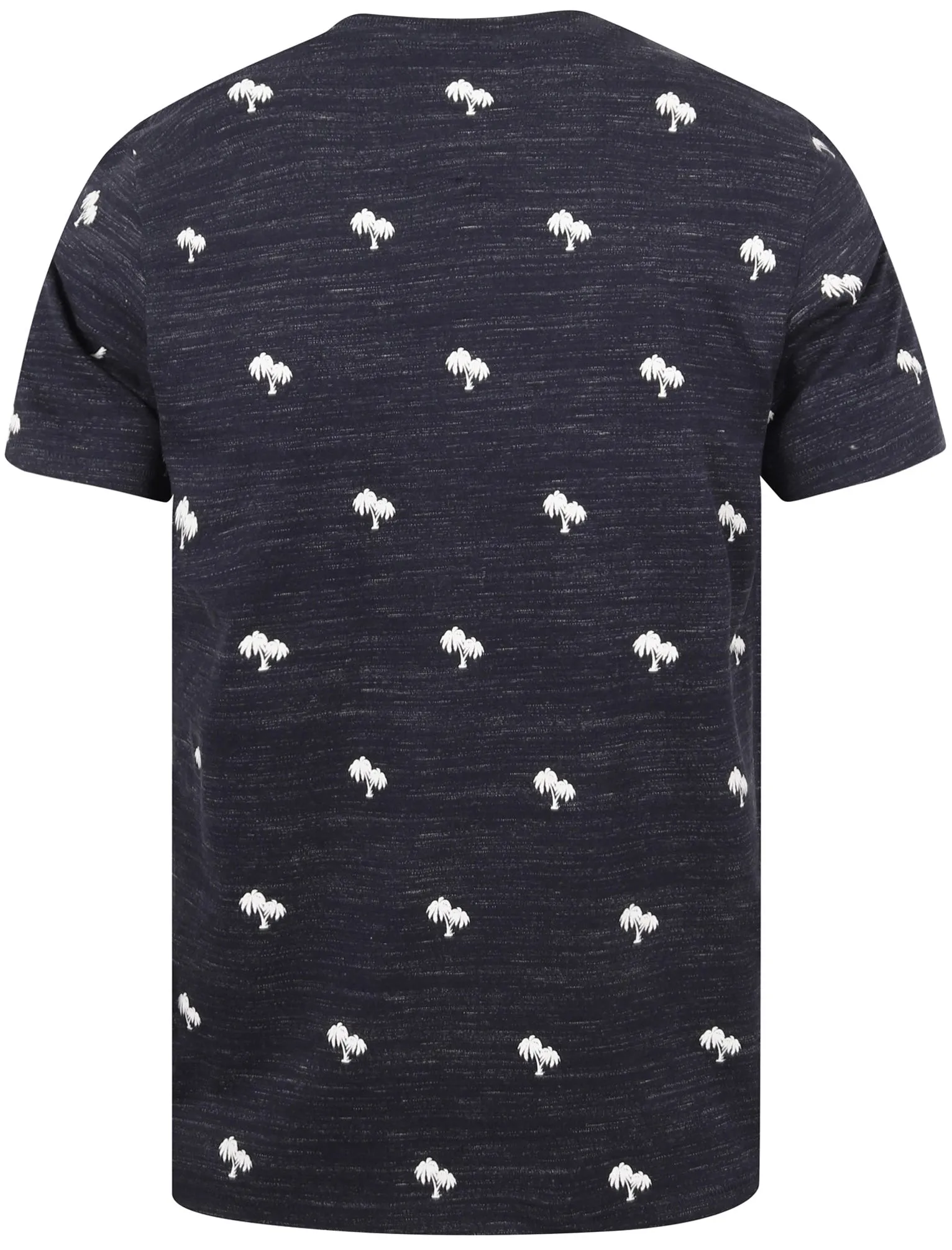 Maui Palm Print Cotton Jersey T-Shirt In Iris Navy - Tokyo Laundry sold by Tokyo Laundry product image thumbnail 3