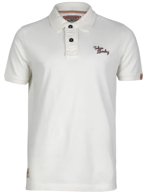 Tokyo Laundry Sophomore Cream Polo Shirt sold by Tokyo Laundry
