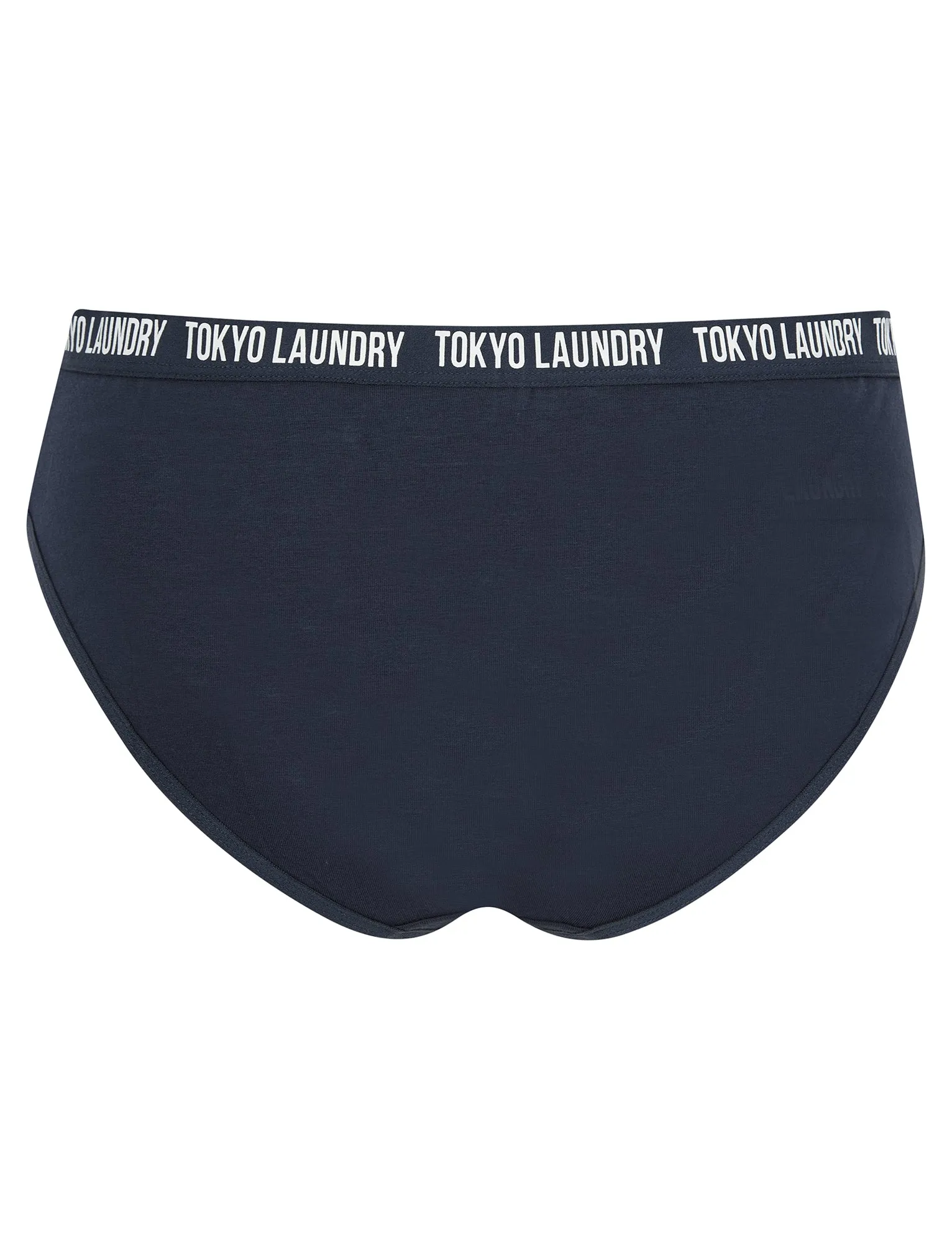 Melissa (5 Pack) Cotton Assorted Briefs in Mars Red / Purple Wine / Dahlia Purple / Jet Stream White / Navy Blazer - Tokyo Laundry sold by Tokyo Laundry product image thumbnail 4