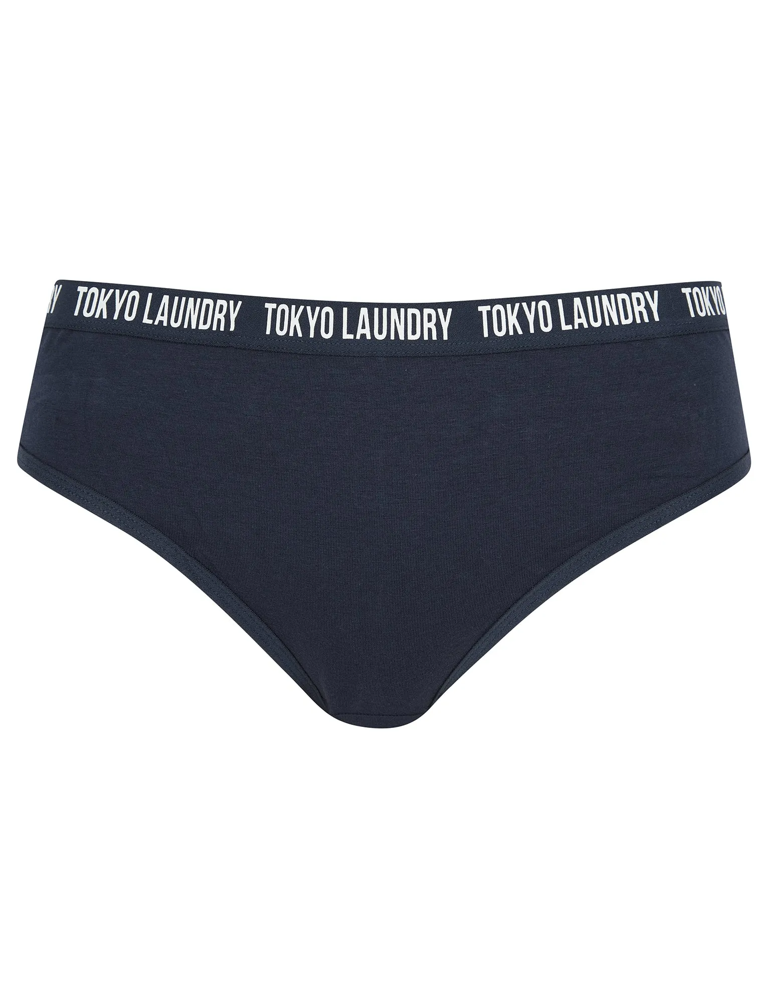 Melissa (5 Pack) Cotton Assorted Briefs in Mars Red / Purple Wine / Dahlia Purple / Jet Stream White / Navy Blazer - Tokyo Laundry sold by Tokyo Laundry product image thumbnail 3