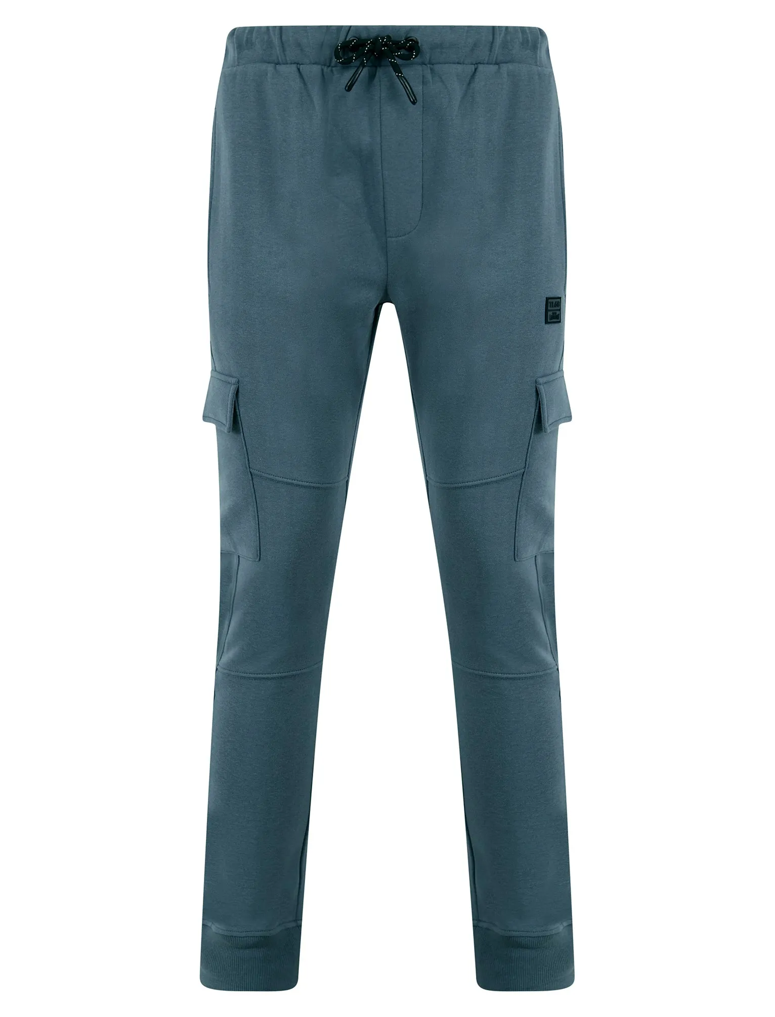 Veyle Multi-Pocket Cargo Style Cuffed Joggers in Dark Slate - Tokyo Laundry sold by Tokyo Laundry