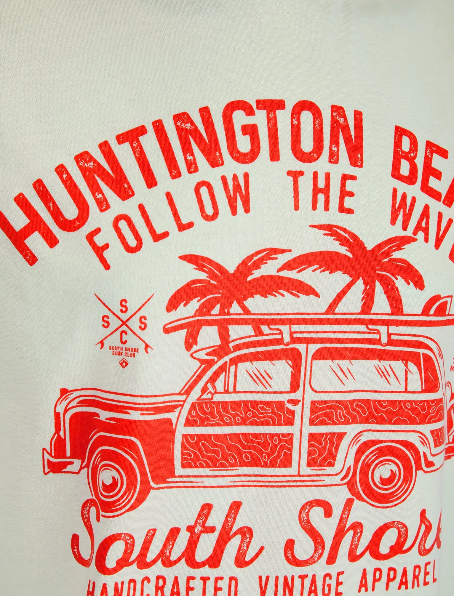 Colwell Motif Cotton Jersey T-Shirt in Hint Of Mint - South Shore sold by Tokyo Laundry product image thumbnail 3