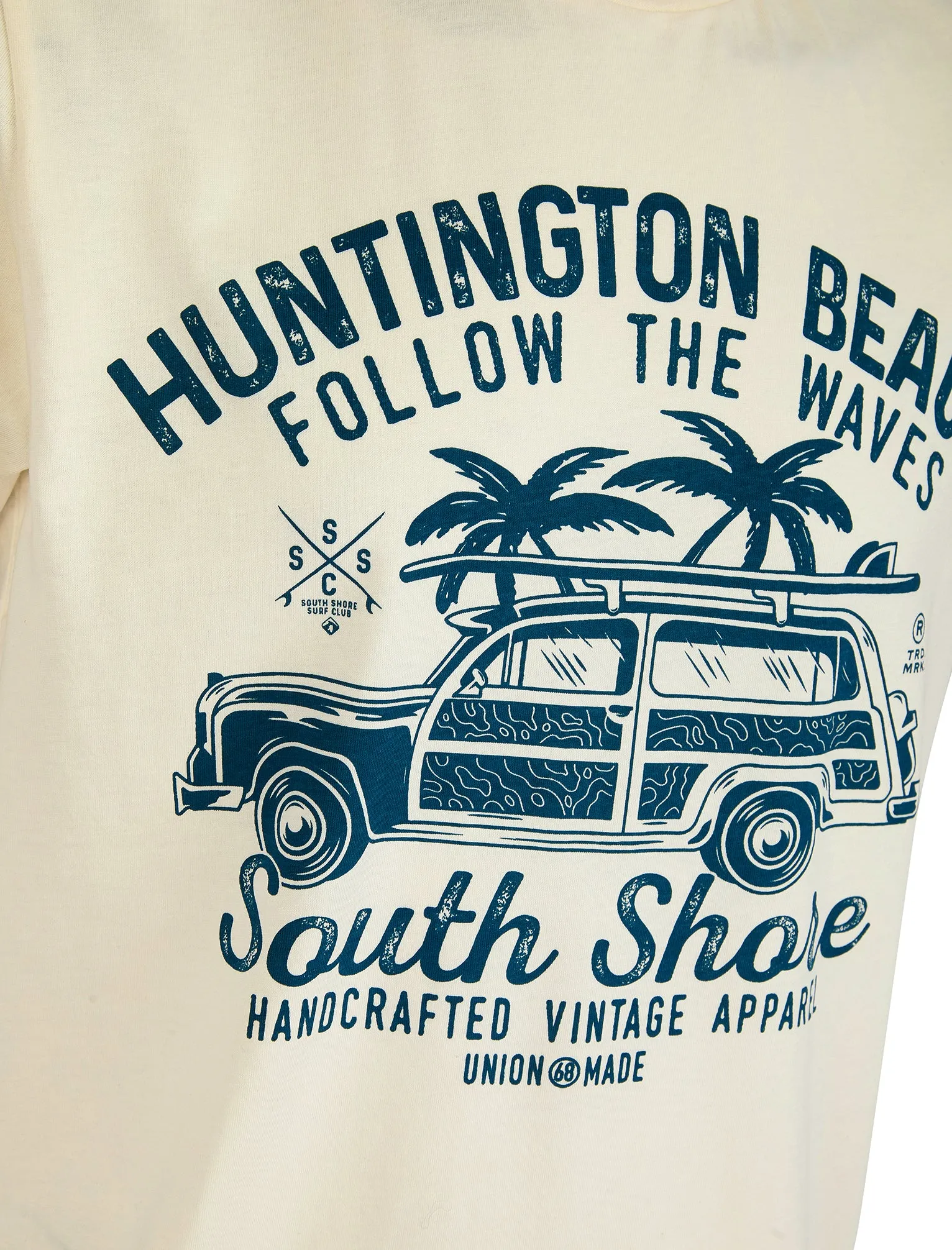 Colwell Motif Cotton Jersey T-Shirt in Marshmallow White - South Shore sold by Tokyo Laundry product image thumbnail 3