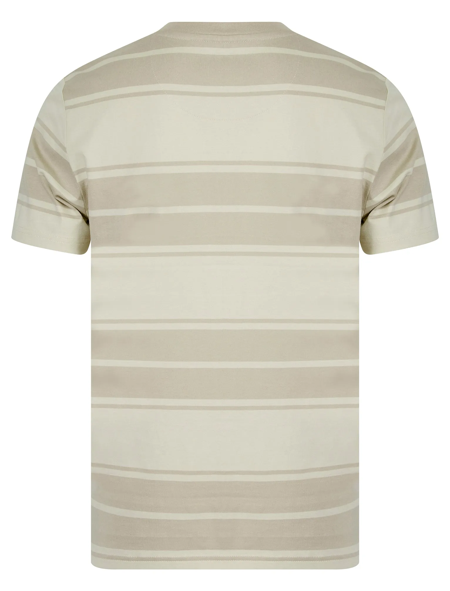 Whitecross Striped Cotton Jersey Crew Neck T-Shirt in Silver Lining - Kensington Eastside sold by Tokyo Laundry product image thumbnail 2