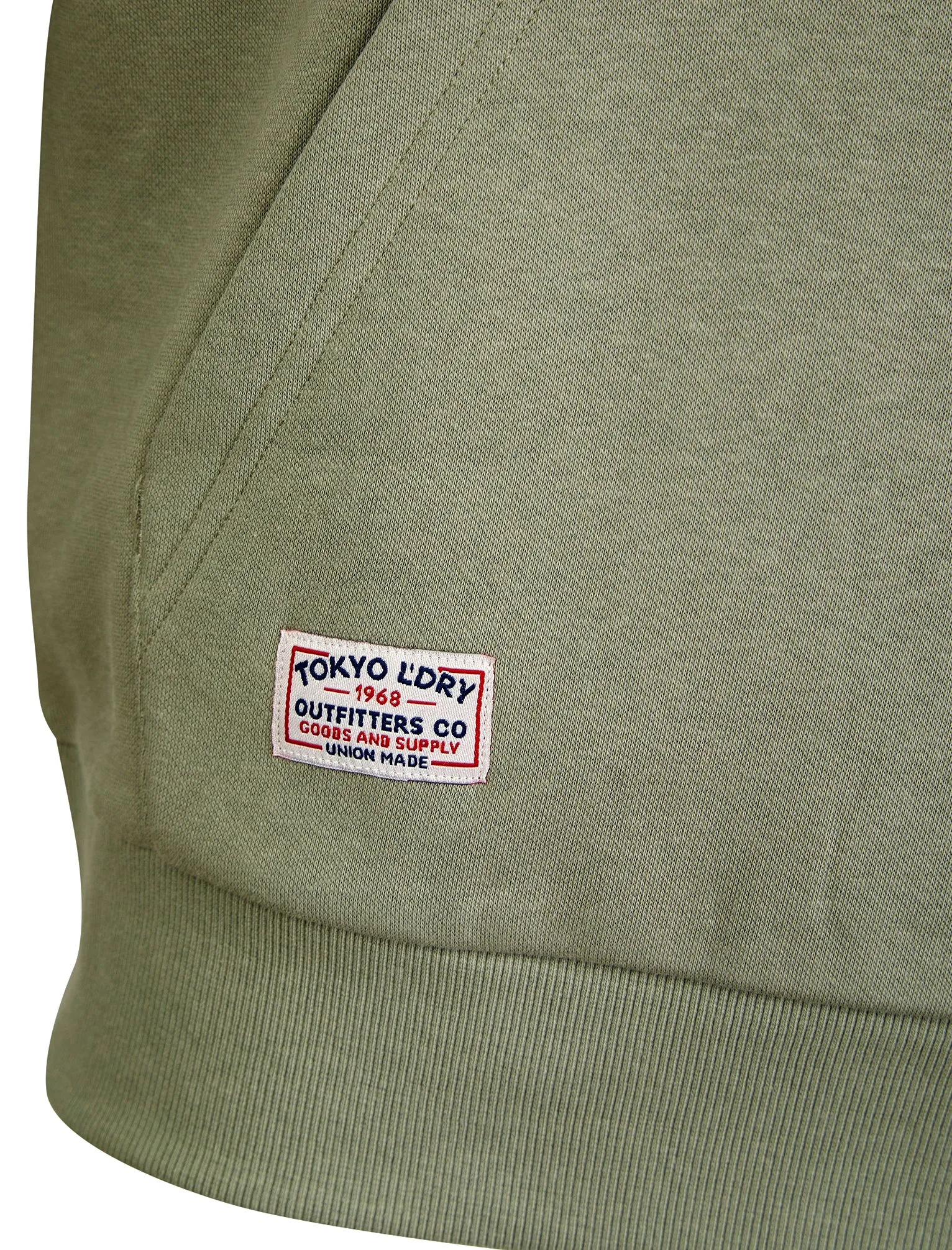 Skelton Graphic Motif Brushback Fleece Pullover Hoodie in Shadow Grey - Tokyo Laundry sold by Tokyo Laundry product image thumbnail 3